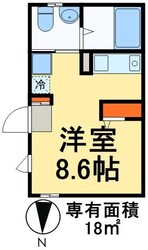 リシェス北千住の物件間取画像